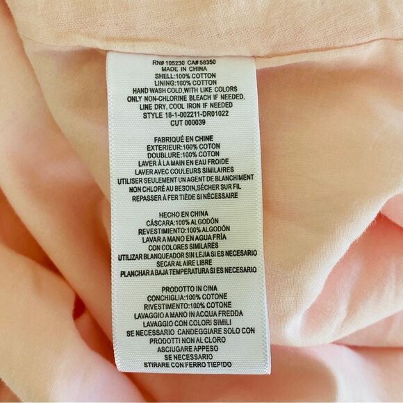 Joie Pale Pink Bridely Lace High Low Sleeveless Cut Out Dress Sz 8 - Picture 14 of 16